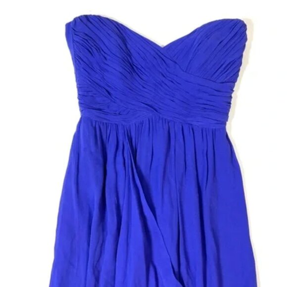 Nicole Miller New York Ruffle Strapless Gown - Picture 6 of 8